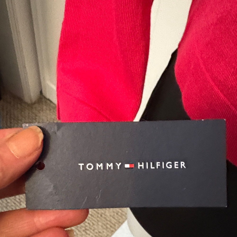 Tommy Hilfiger Raspberry Colored Women's Cardigan - Picture 4 of 4